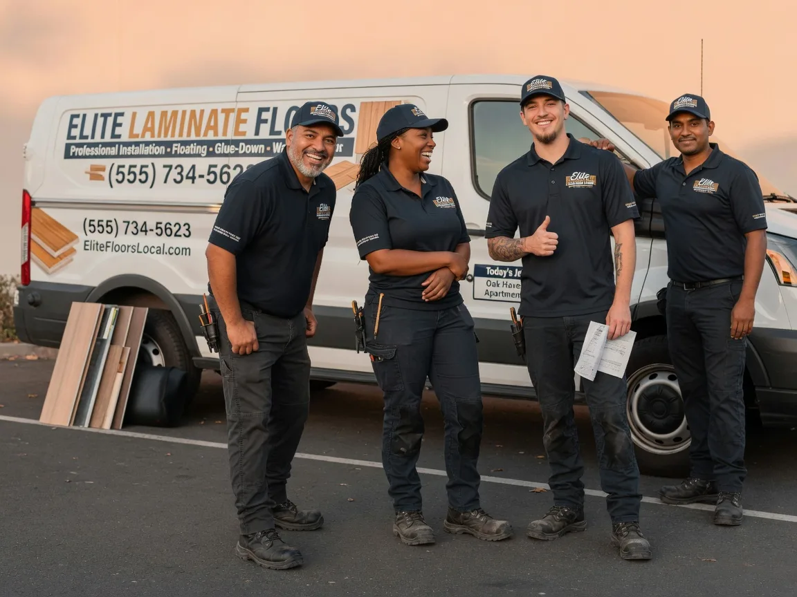 Laminate flooring installation company in Estherwood, LA